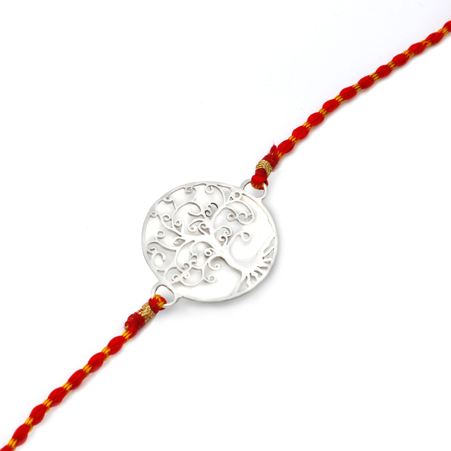 Silver Tree Of Life Rakhi