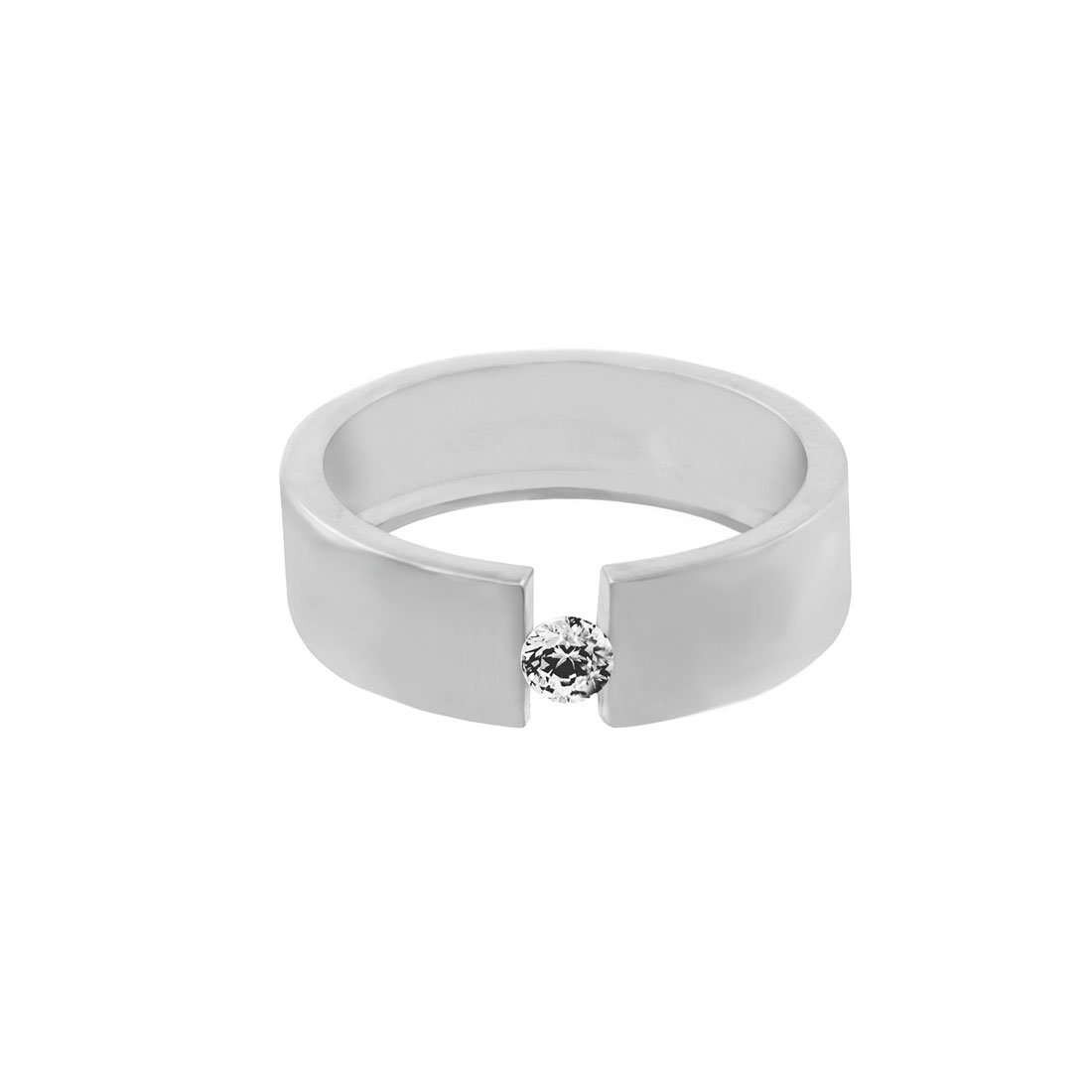 Classic Cubic Zircon Band 